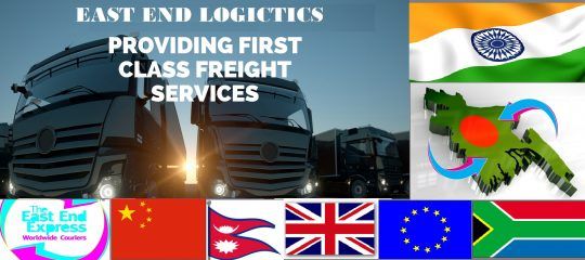 cargo to Bangladesh India China